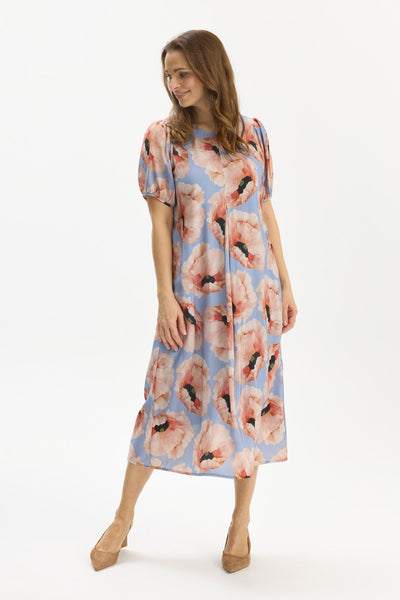 Enola dress Blue - 17055 Thumbnail