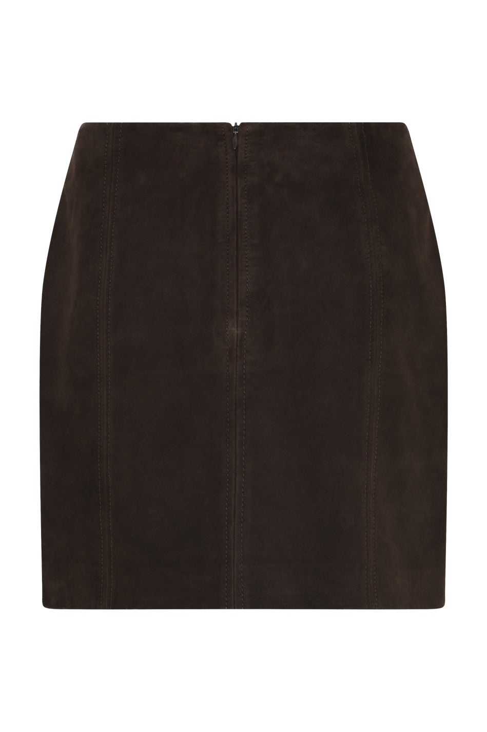 SuedaBBSianata suede skirt Dark brown - BBW5100