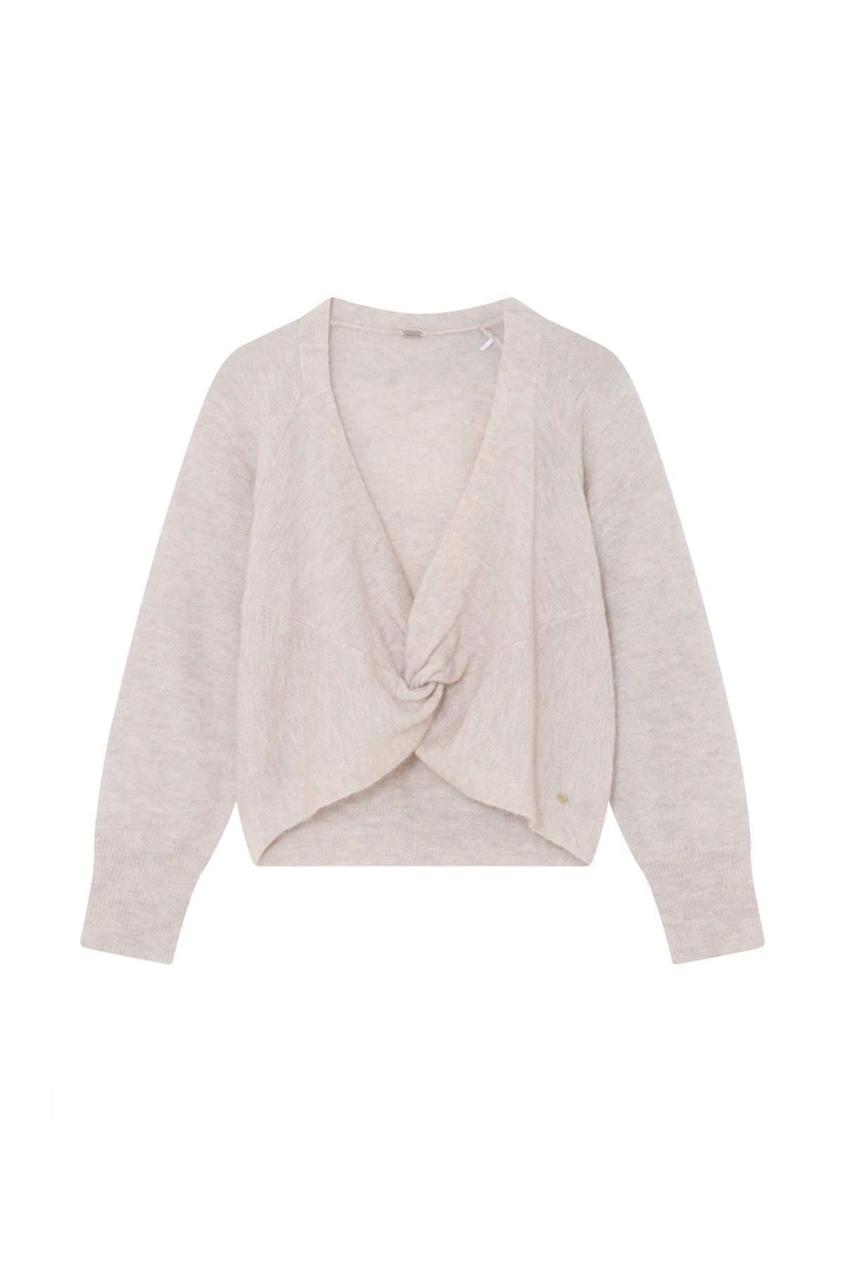 Drea, draped knit 91193-Pale Sand - 62415/3615