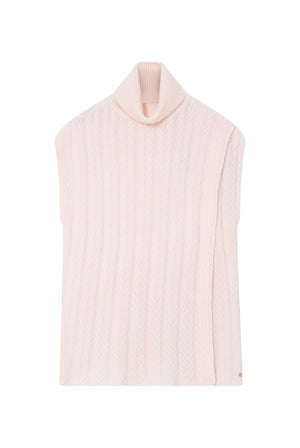 Edie, knit cape 96220-RoseBisque - 62422/3799