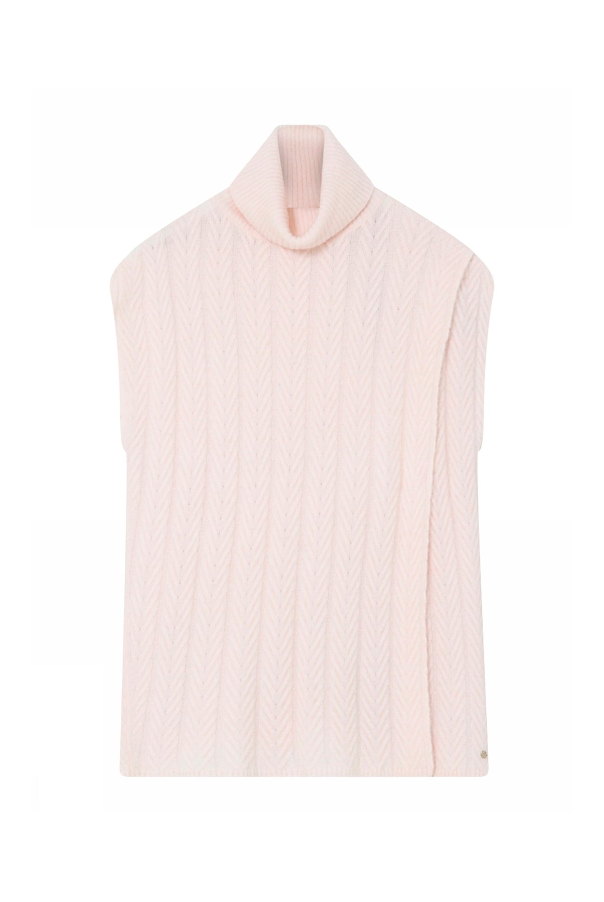 Edie, knit cape 96220-RoseBisque - 62422/3799