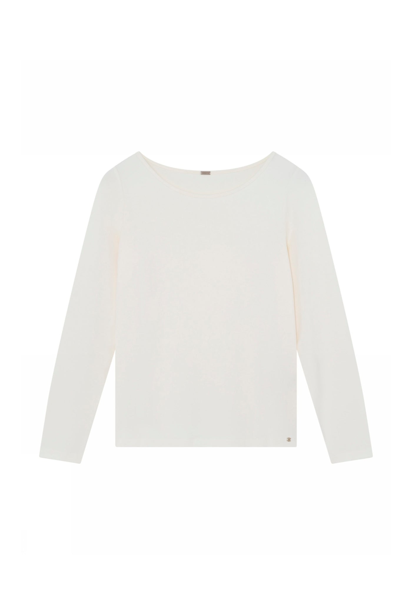 Jill, L/S slim t-shirt 1010-Off White - 62714/1567
