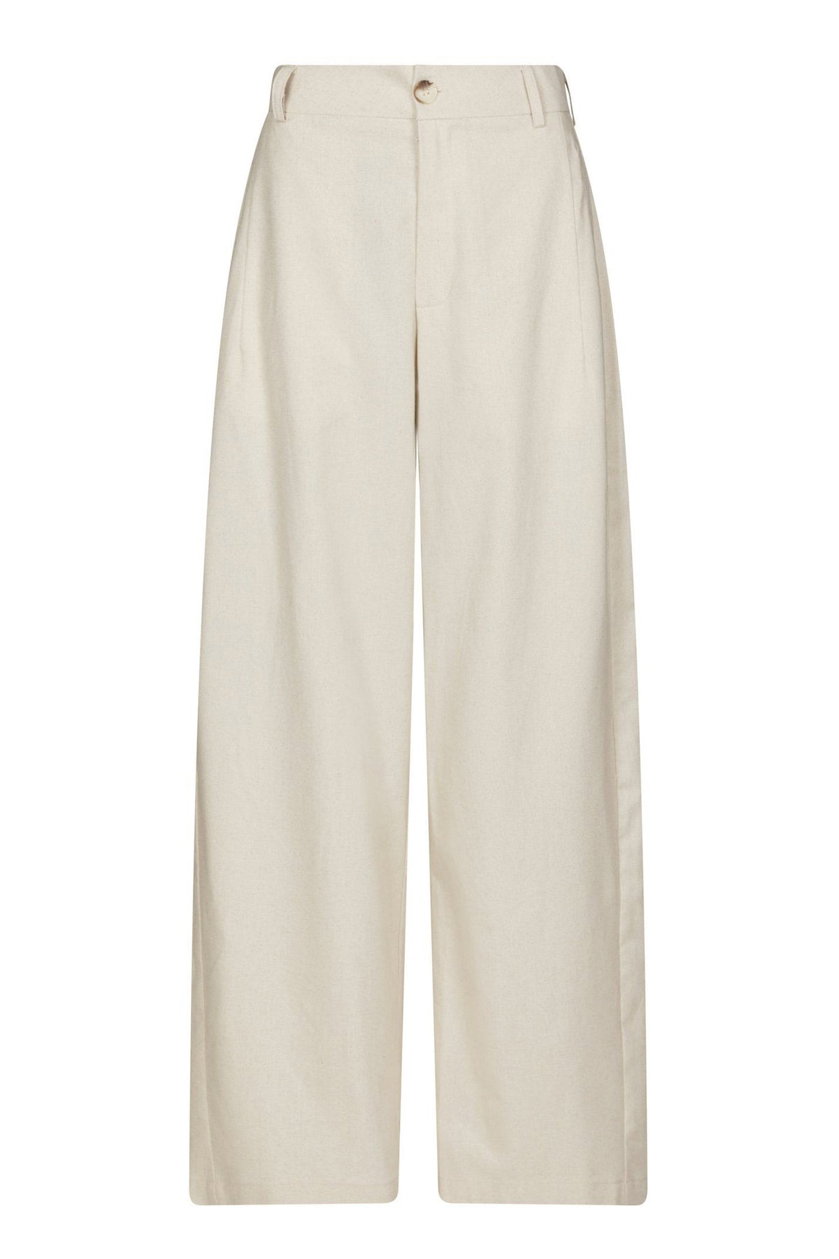 Essiall Linen Pants Creme - 169044