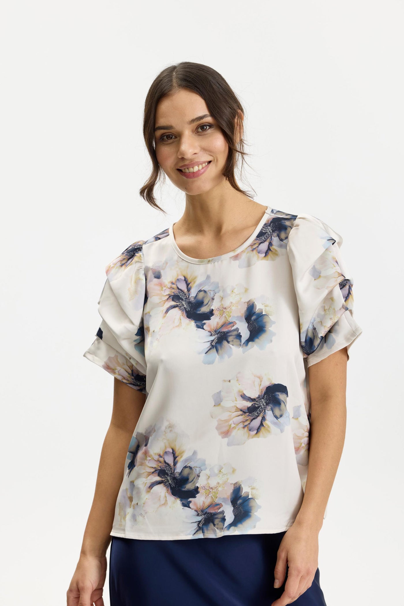 Estella blouse CHAMPAGNE - 17037