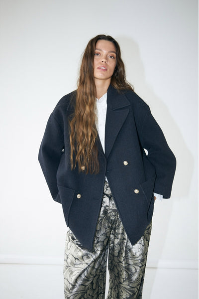 EstherLL Jacket LS 27 Dark Navy - 25588-7003 Thumbnail