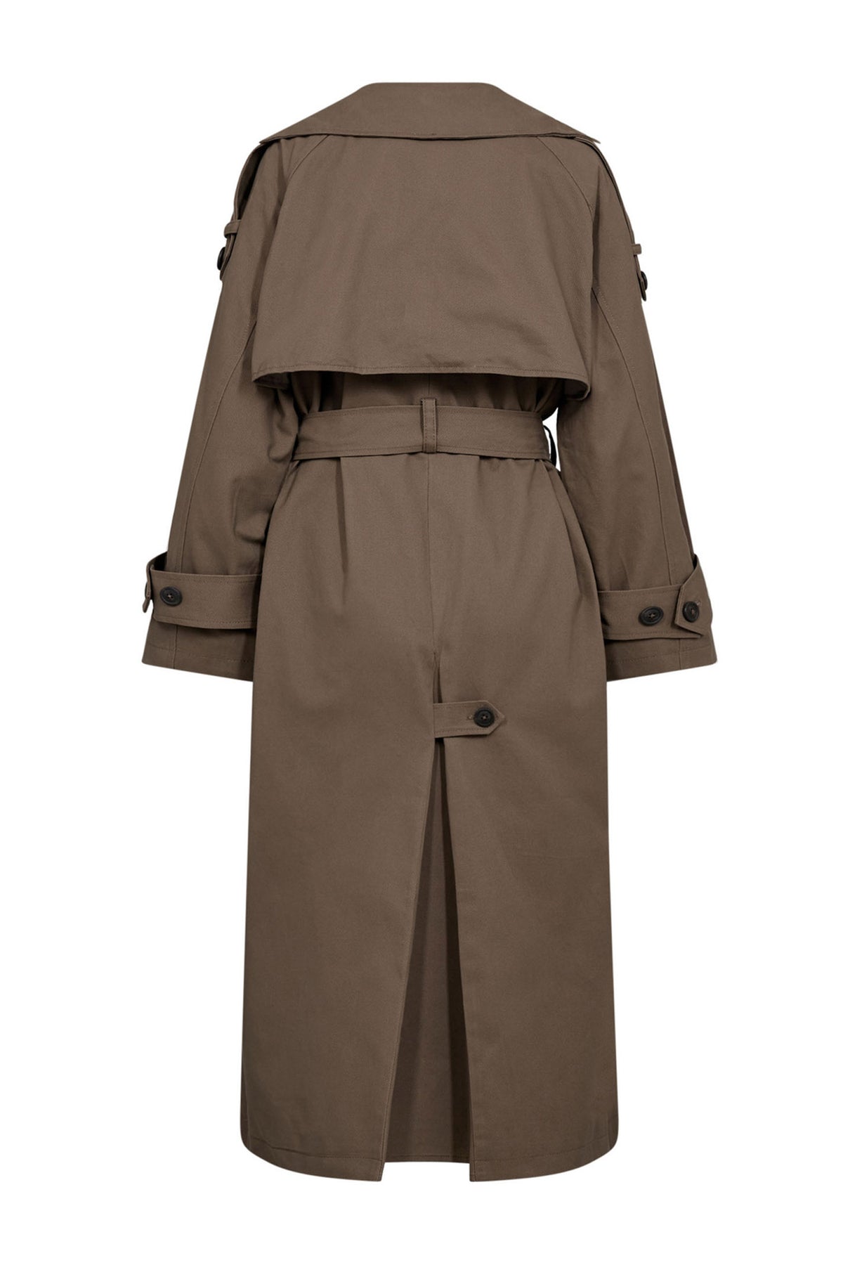 EthanCC Trench Coat 154-Walnut - 40016