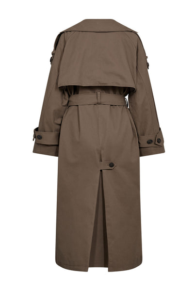 EthanCC Trench Coat 154-Walnut - 40016 Thumbnail