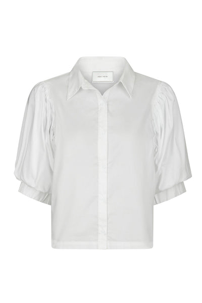 Etta Poplin Shirt White - 168089 Thumbnail
