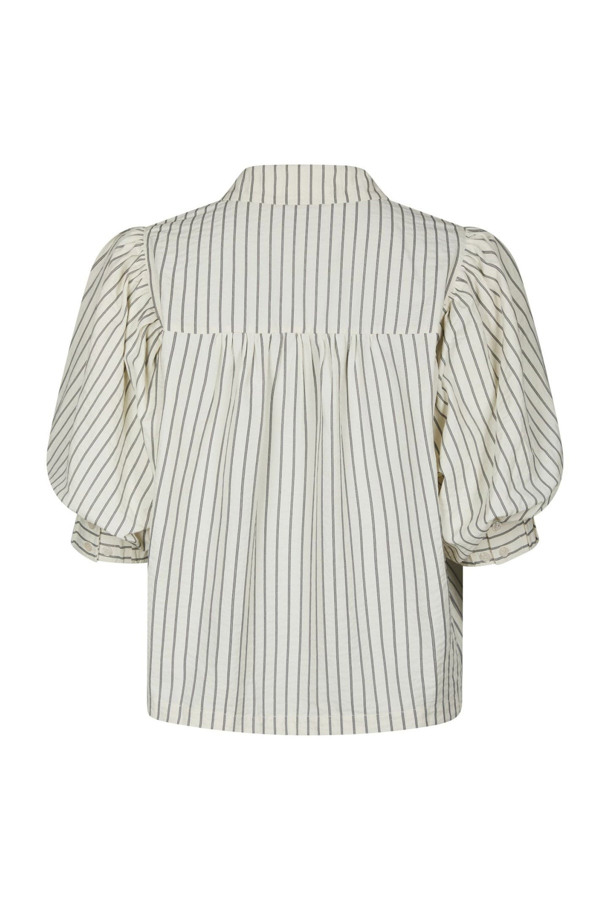 Etta Slim Stripe Shirt OFF WHITE - 168663