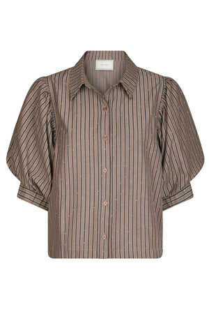Etta Soft Stripe Brown - 166416