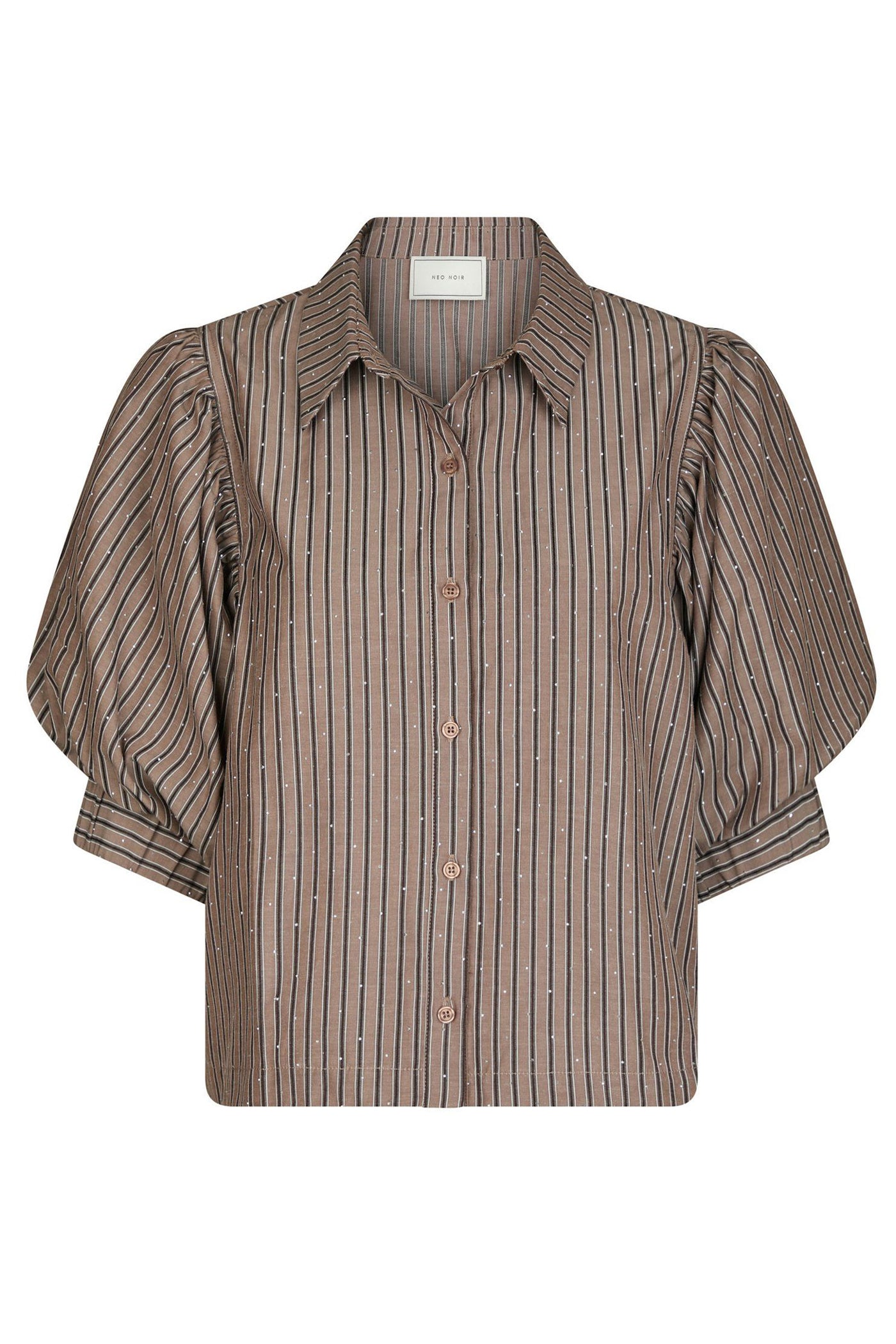 Etta Soft Stripe Brown - 166416