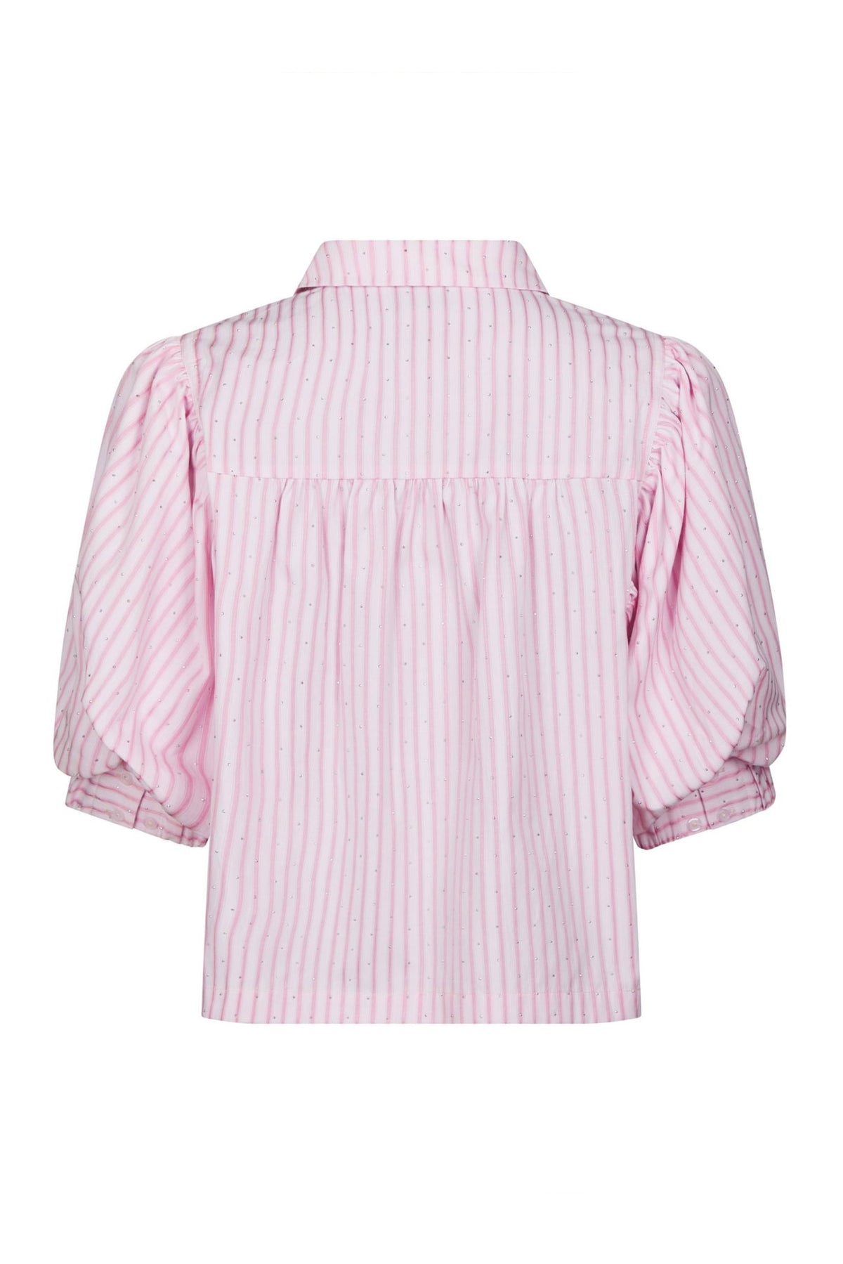 Etta Soft Stripe Stone Shirt LIGHT PINK - 166416