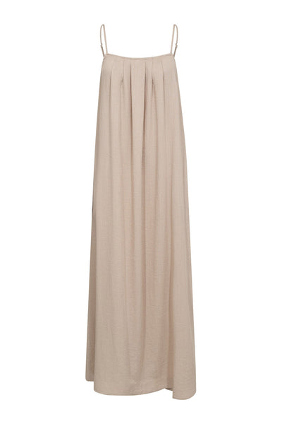 EvaCC Strap Dress 154-Walnut - 46090 Thumbnail