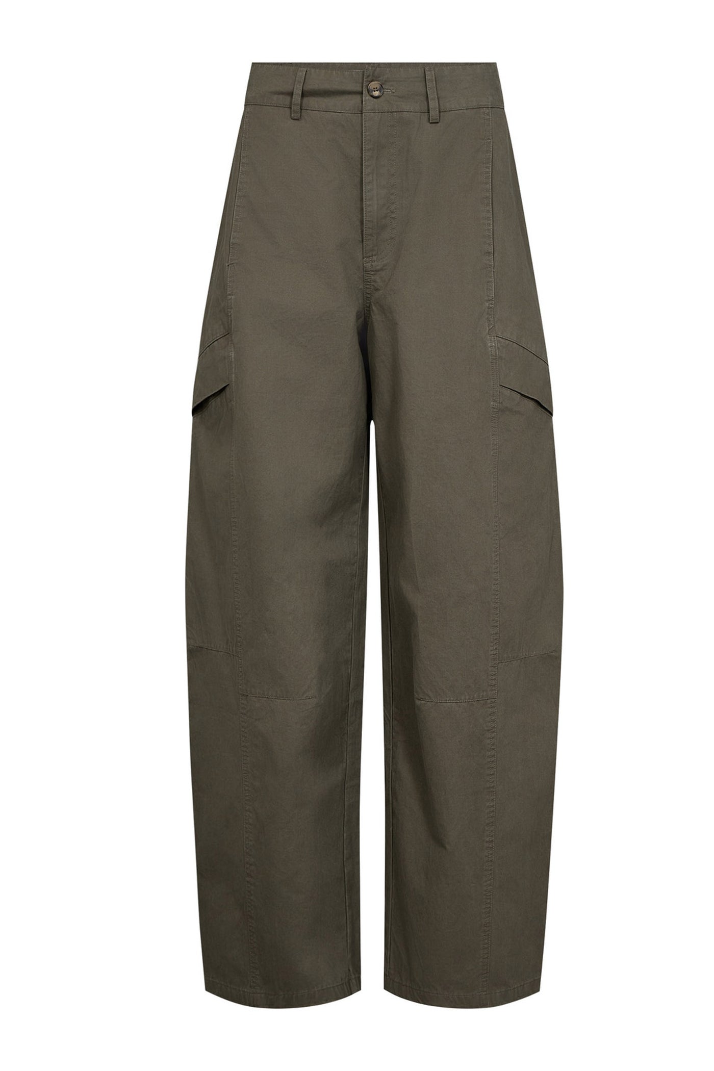 EvelynCC Barrel LL Pant 7555-Army - 41083