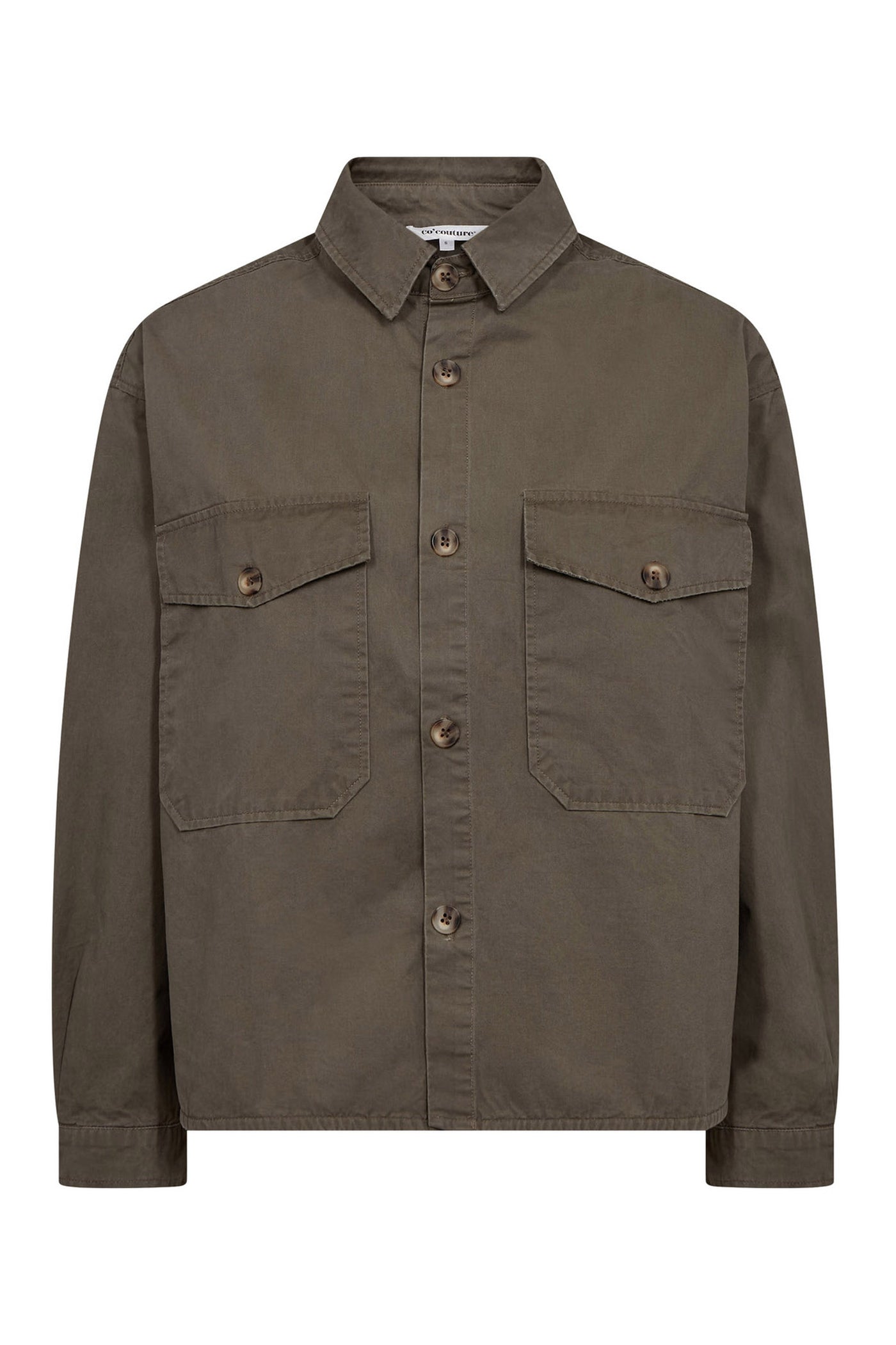 EvelynCC Shirt 7555-Army - 45058