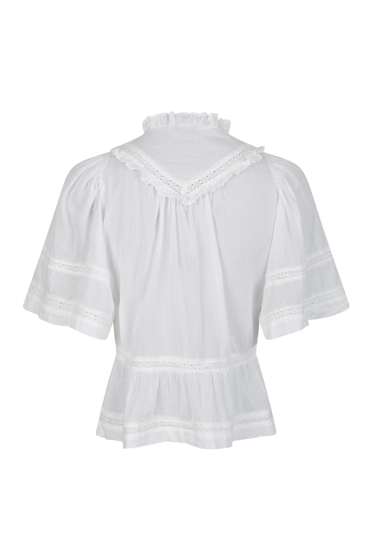 Evienne S Voile Top White - 161856