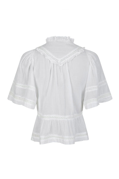 Evienne S Voile Top White - 161856 Thumbnail