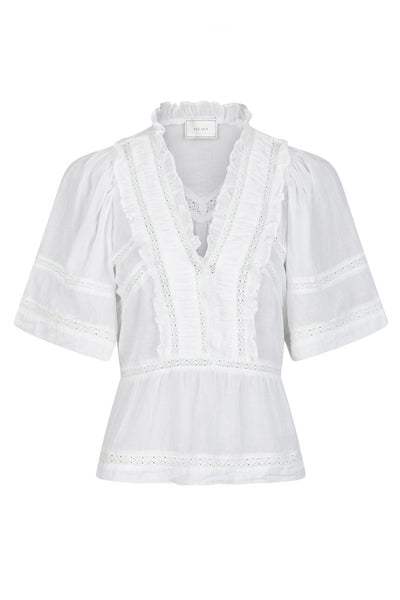 Evienne S Voile Top White - 161856 Thumbnail