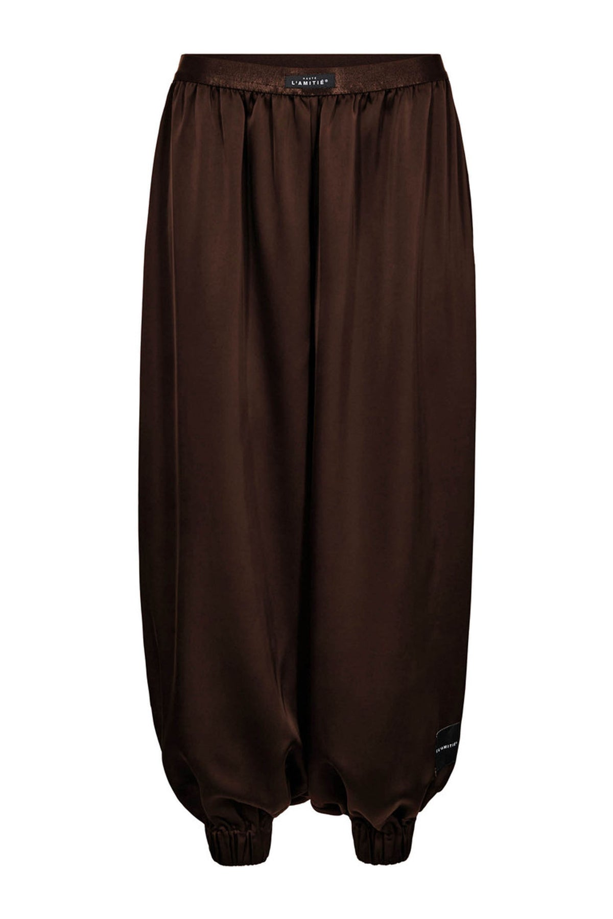Evita Crop Harem Pant Mocca - HL10591