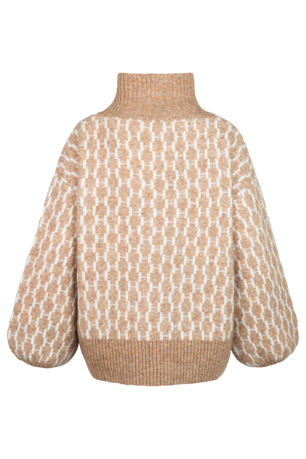 FAM New Pattern 6513 Light Brown Melange - 2610120659