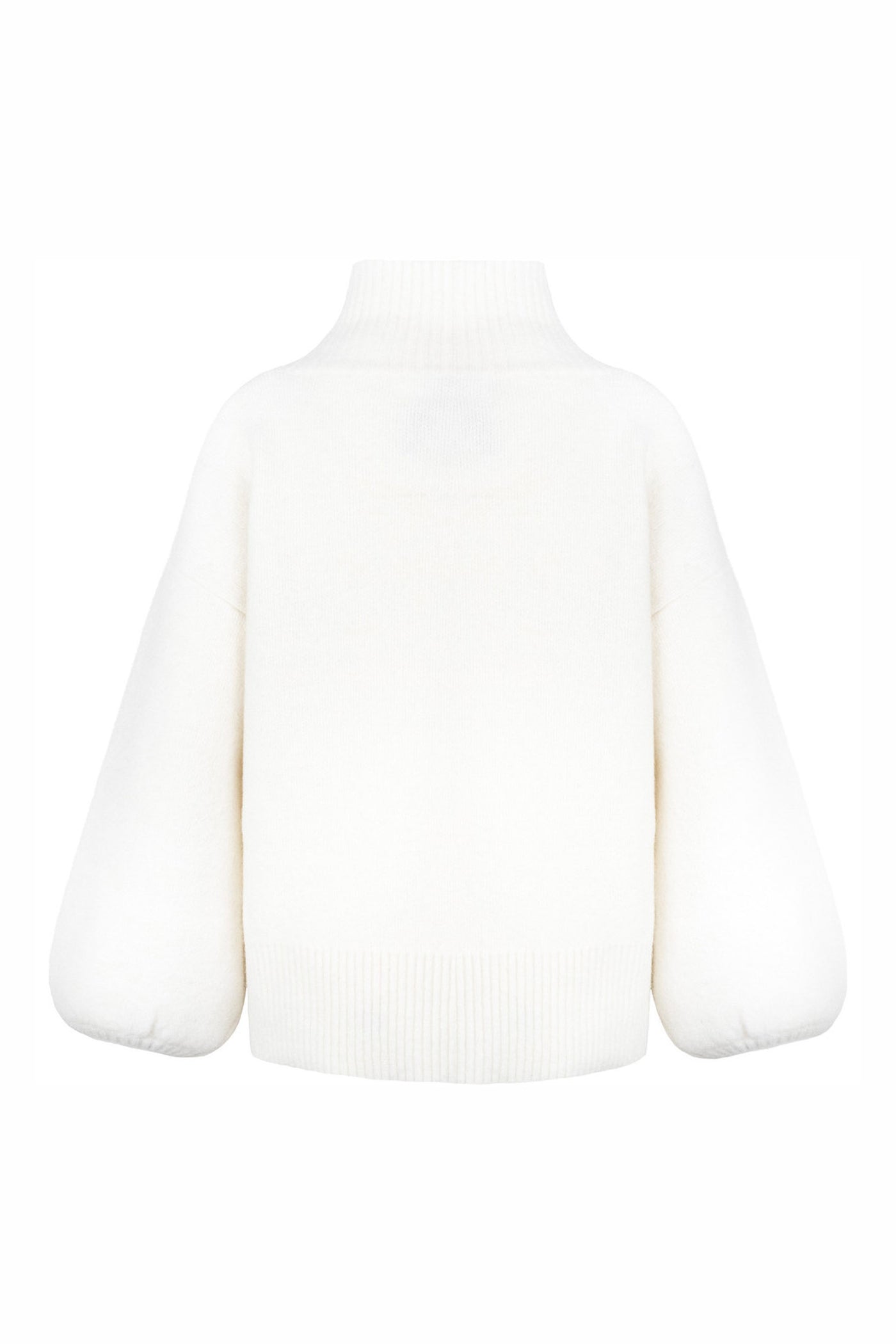 FAM Patch Short Sweater 0003 White Alyssum - 2610120660