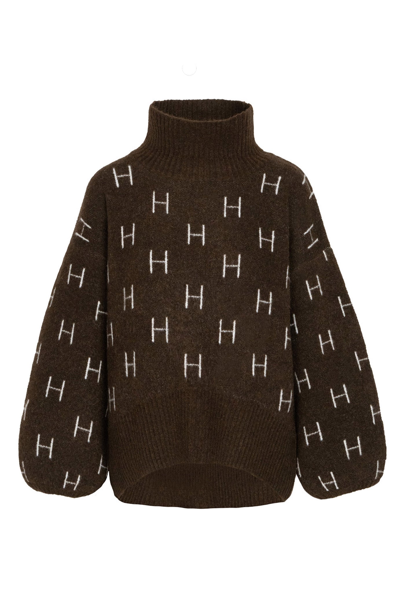 FAM Short Sweater 6002 Dark Earth - 2540120803