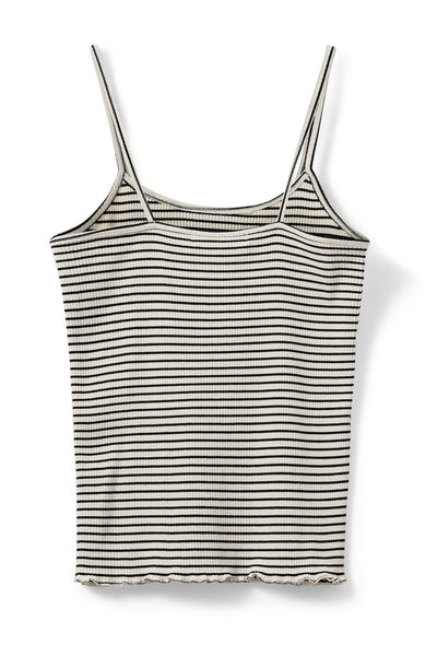 FAUNASW TOP 0140 Off White Striped - SNOS591 Thumbnail