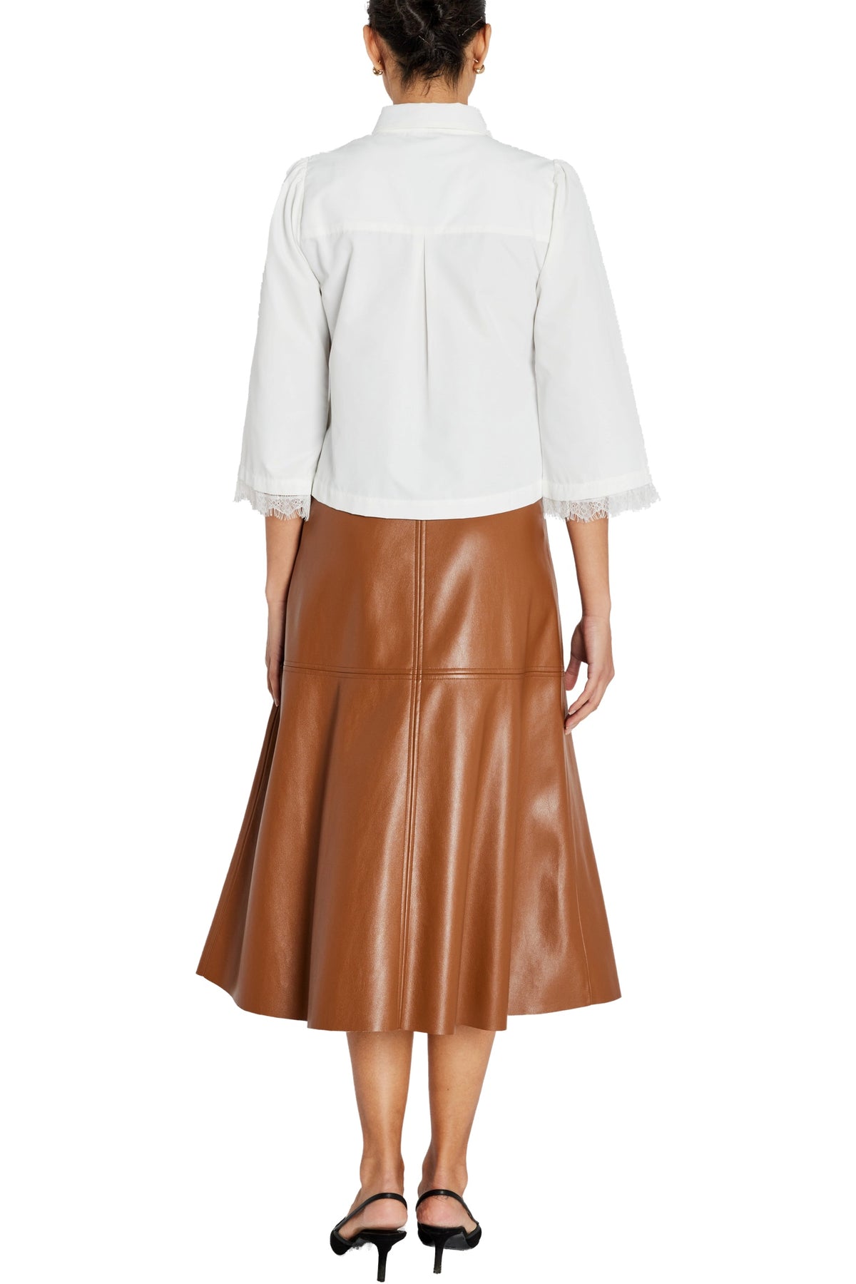 VeganiBBImma skirt Rusty Brown - BBW3073N