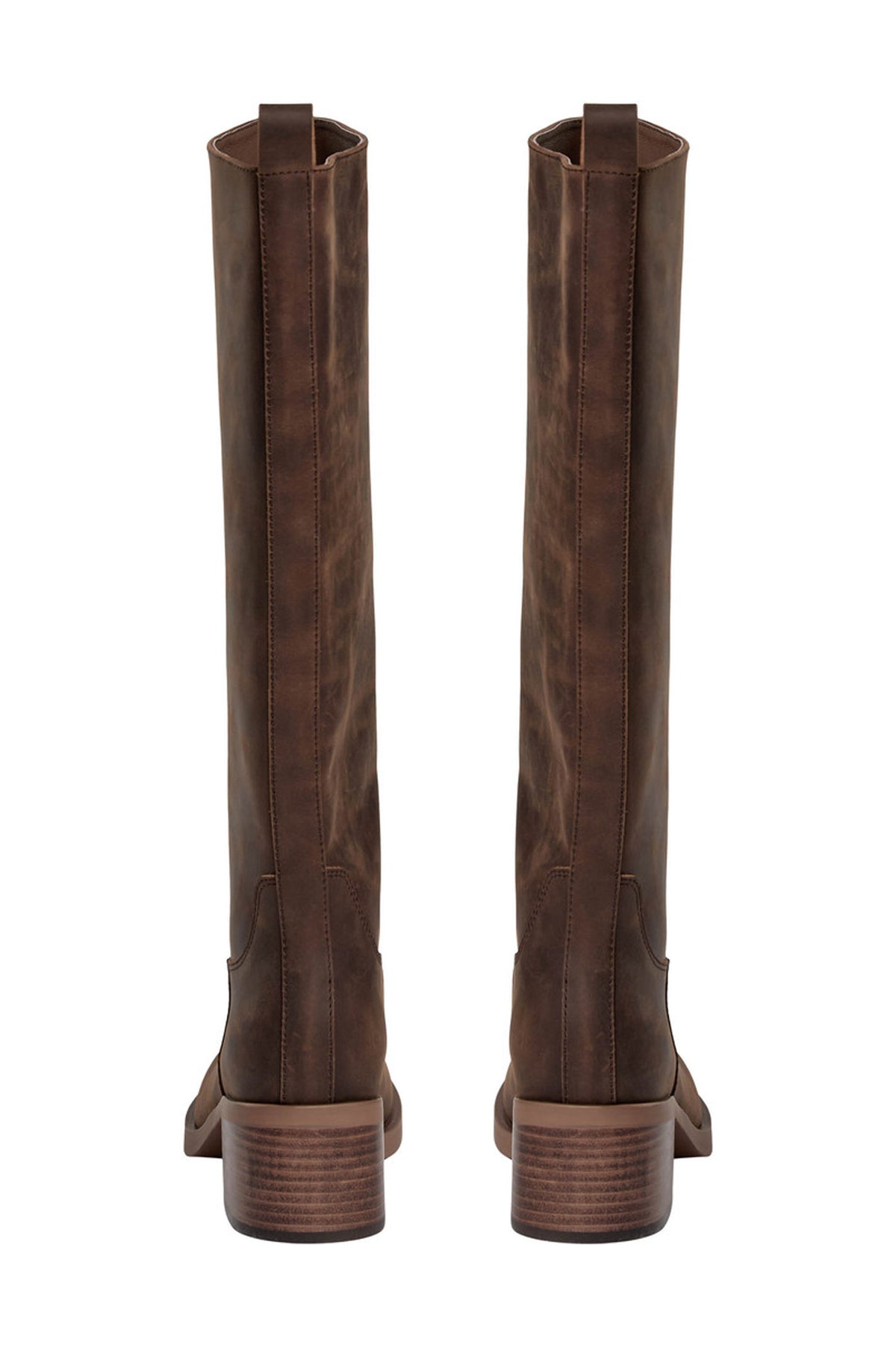 FILLIASW KNEE HIGH BOOT 7017 Dark brown - T496