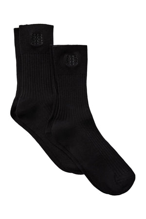 FILLIPPASW ANKLE SOCK x 2 1000 Black - SNOS938