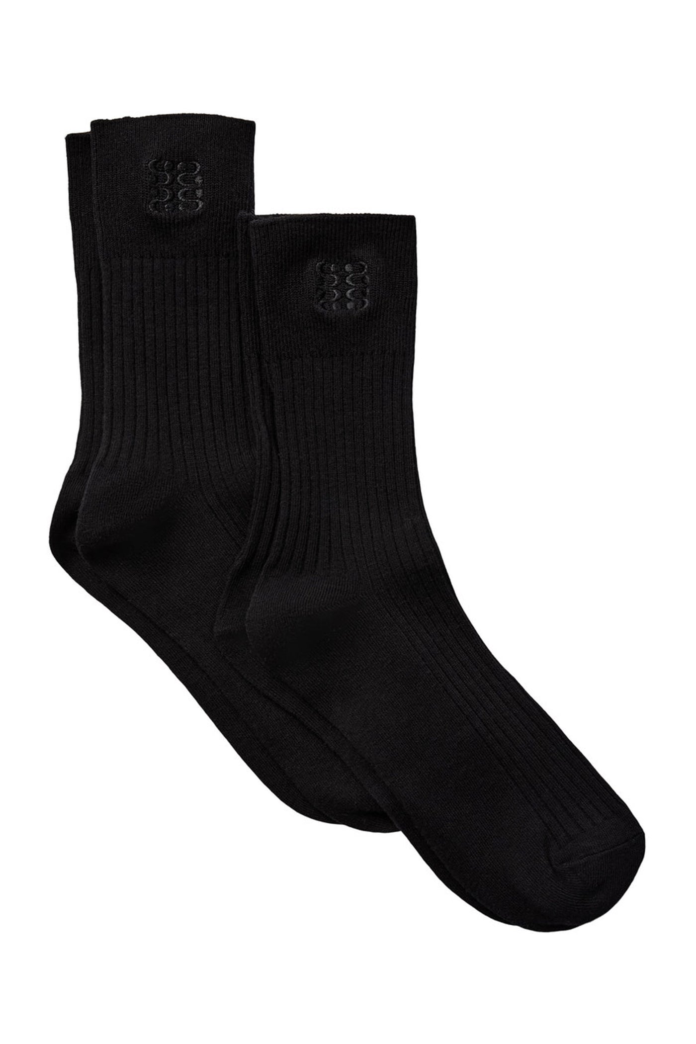 FILLIPPASW ANKLE SOCK x 2 1000 Black - SNOS938