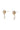 FLOWER EARRING SMALL TILBEHØR GULD - FLOWER EARRING SMALL