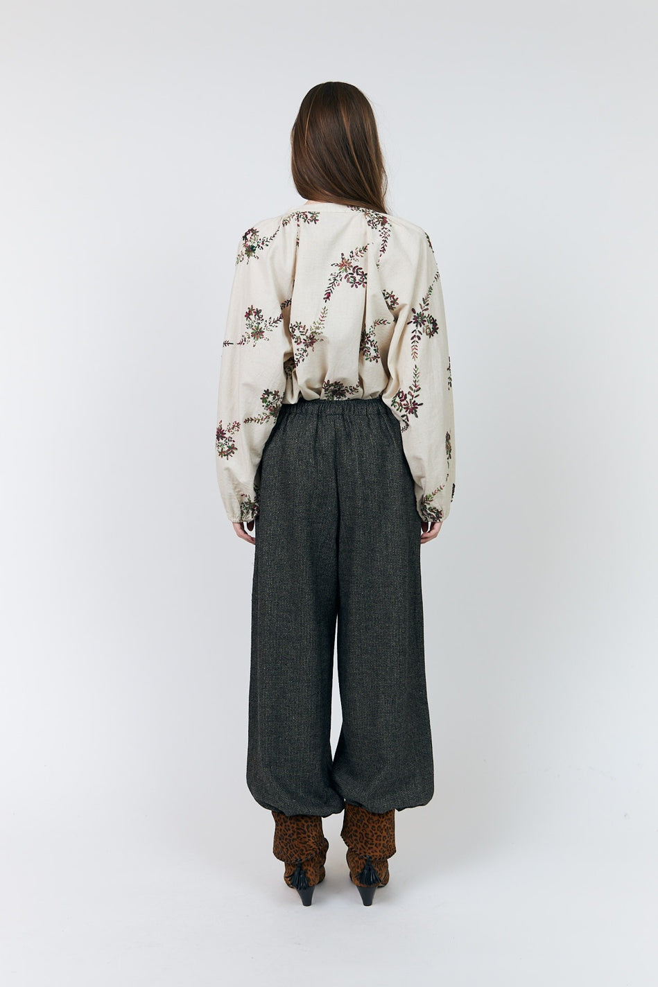 HaileyLL Shirt LS 02 Creme - 26437-1026