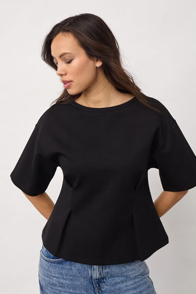 FaithCC O-neck Tee 65001-Black - 500244 Thumbnail