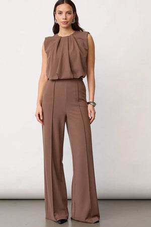 FalconCC Pleat Suit 154-Walnut - 31655