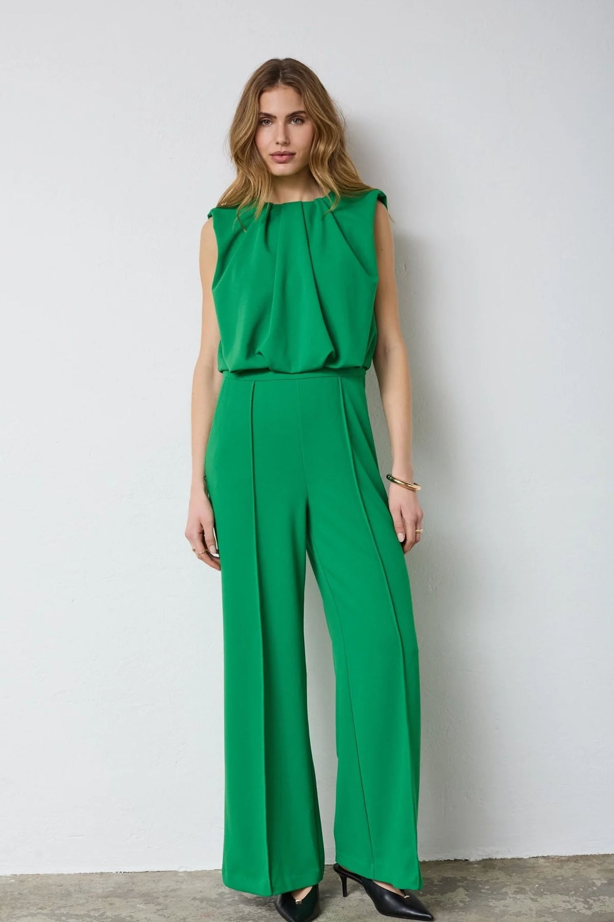 FalconCC Pleat Suit 34-Green - 31655