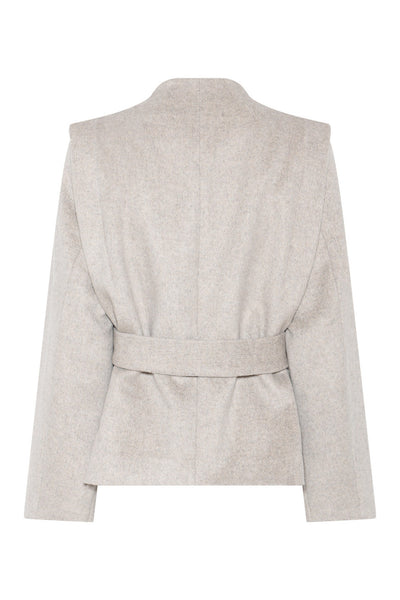 FallopiaBBSisela jacket BEIGE MELANGE - BBW4659 Thumbnail