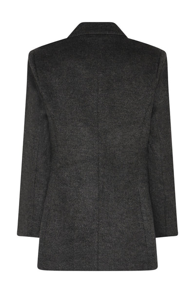 FallopiaBBWillia jacket Dark grey melange - BBW4660 Thumbnail