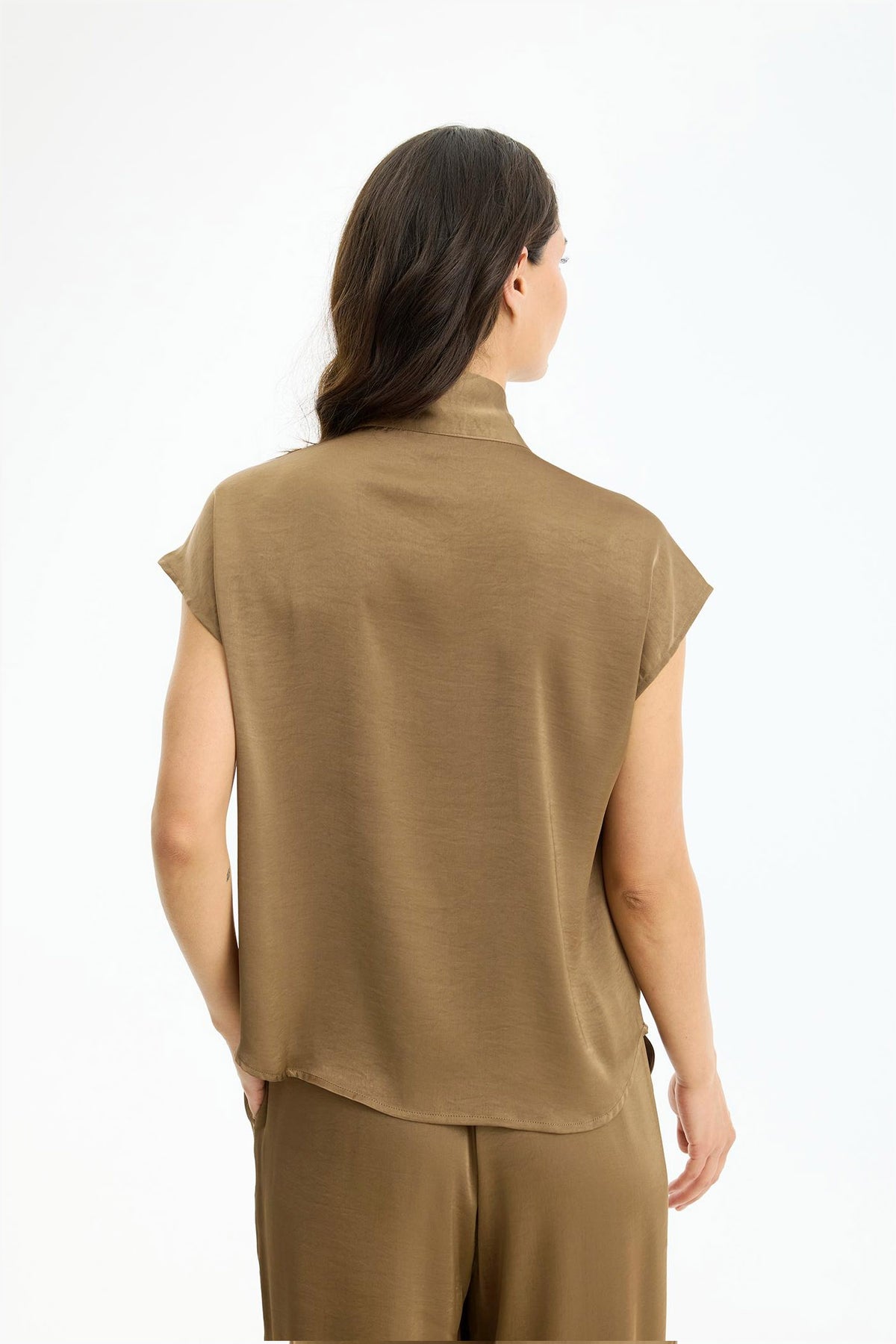Faye blouse Brown - 17193