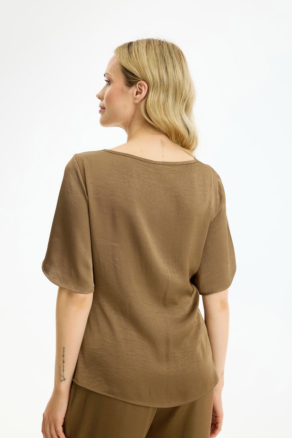 Faye blouse Brown - 17194