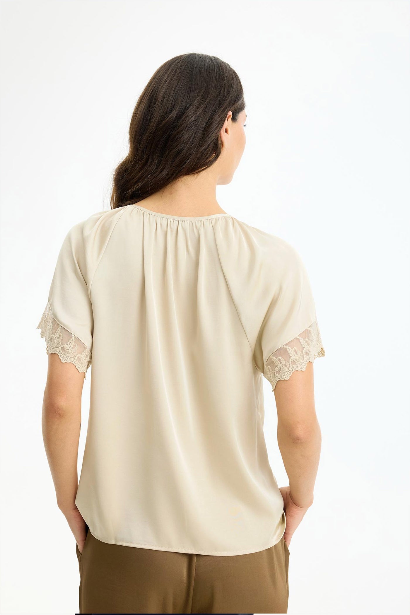 Faye blouse CHAMPAGNE - 17192