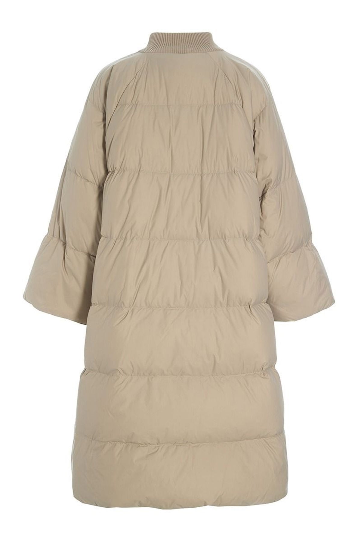 Feather down frakke med knappe STONE - 257-2092-5437
