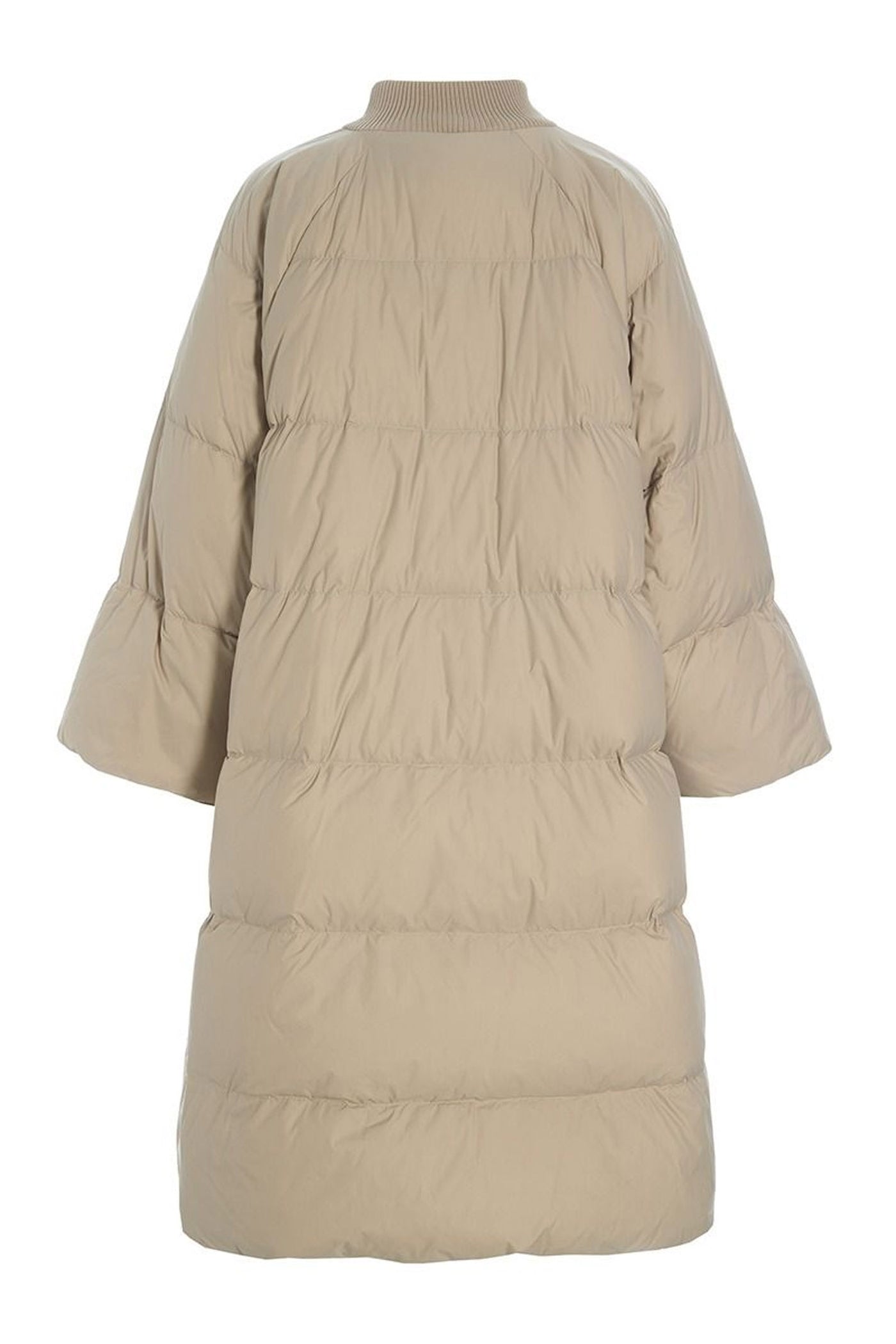 Feather down frakke med knappe STONE - 257-2092-5437