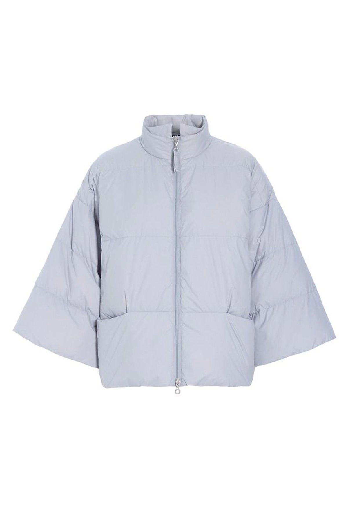 Feather down jakke med krave TENDER BLUE - 261-2092-5630