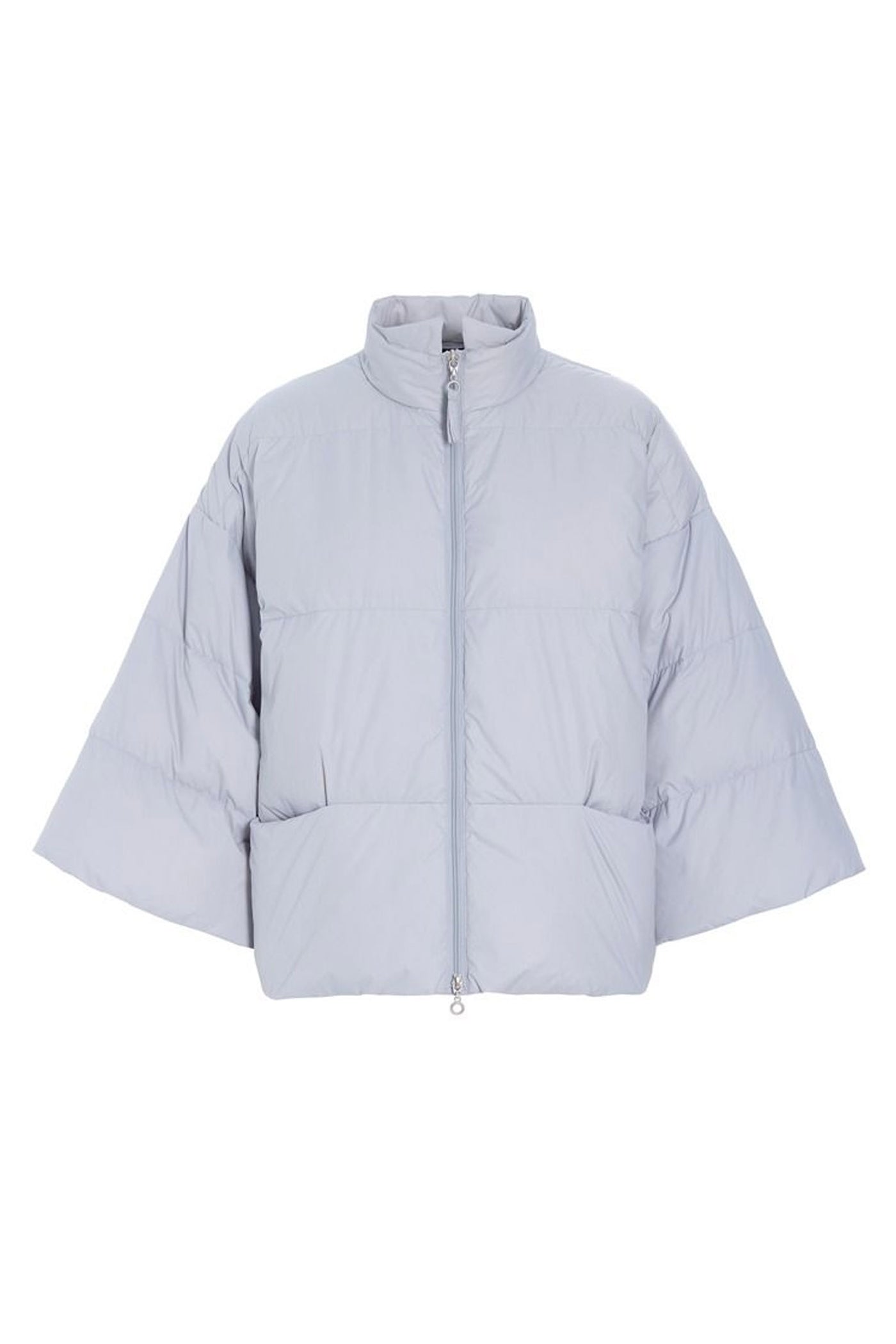 Feather down jakke med krave TENDER BLUE - 261-2092-5630