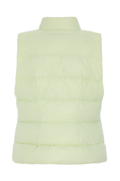 Feather down vest LIME CREAM - 261-2092-5631 Thumbnail