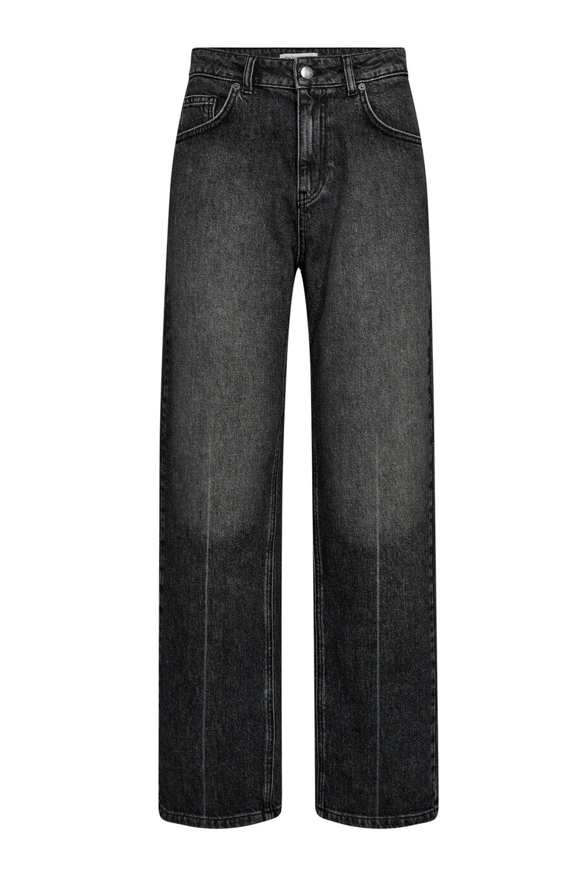FemmeCC Straight Crease Jeans 635-Stone - 31605