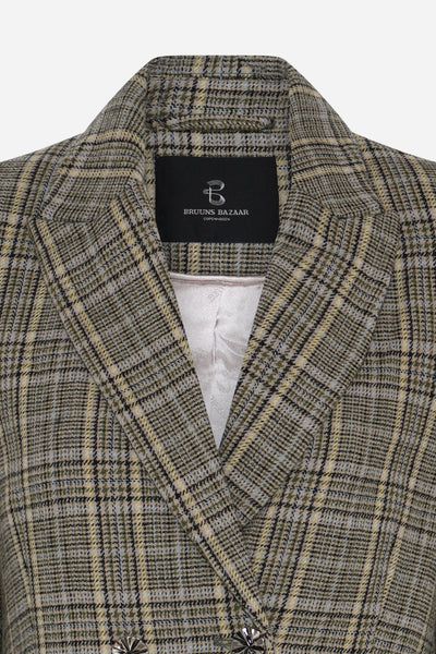 DaisieBBLindi blazer Green Check - BBW5171 Thumbnail