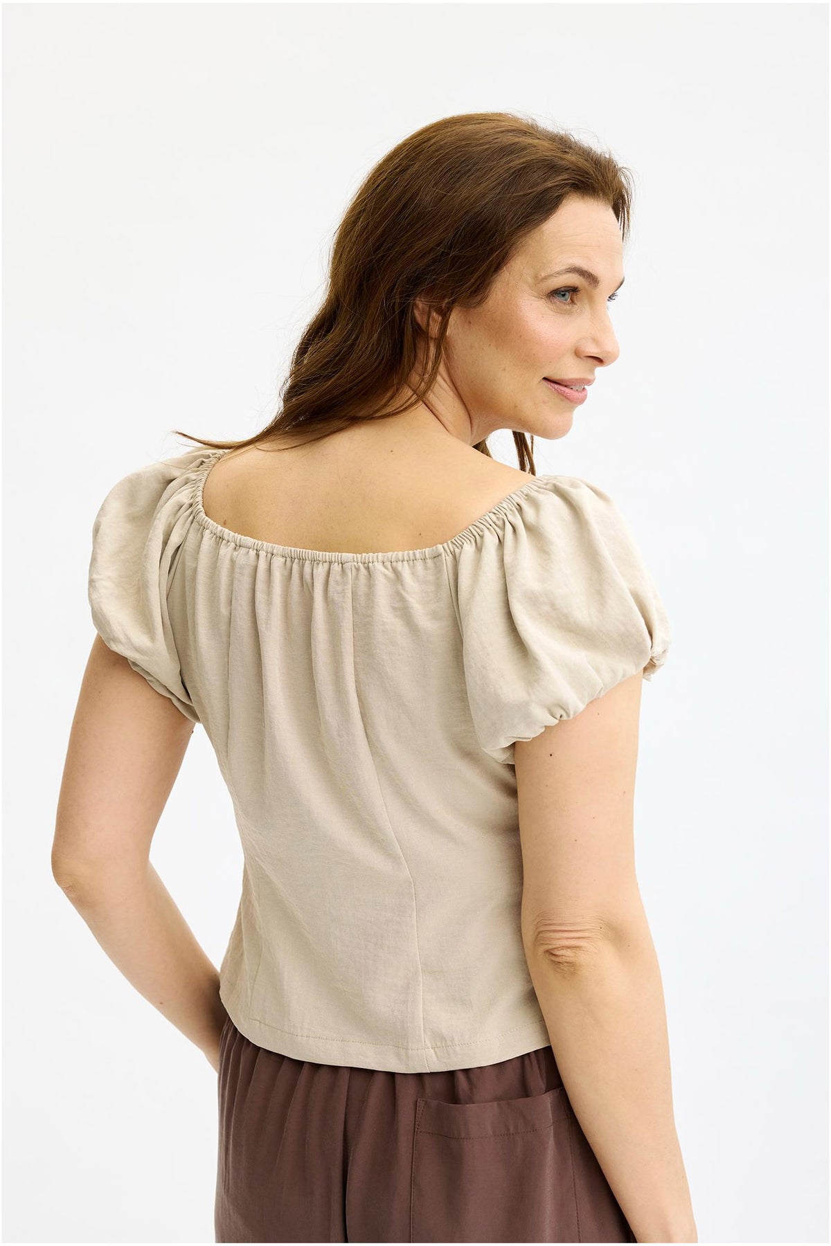 Filippa blouse SAND - 17068