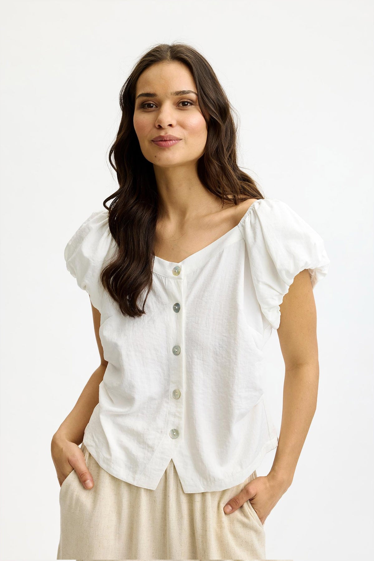Filippa blouse White - 17068